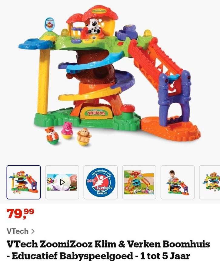 Vtech Klim en verken boomhuis - educatief speelgoed 1-5 jaar, Kinderen en Baby's, Speelgoed | Educatief en Creatief, Ophalen