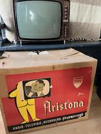 Vintage Aristona TV in doos, Ophalen, Gebruikt, 40 tot 60 cm, Aristona