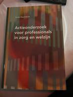 Boek Actieonderzoek Zorg & Welzijn - Ferdie Migchelbrink, Ophalen of Verzenden, Gamma, Gelezen, HBO