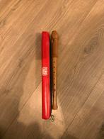 Aura sopraan blokfluit met etui, Ophalen, Gebruikt, Sopraan of Sopranino, Met koffer, hoes of etui