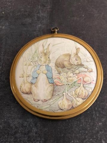 Beatrix Potter Schilderij Peter Rabbit en Benjamin Bunny beschikbaar voor biedingen
