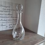 Mooie karaf van kristal, Ophalen of Verzenden