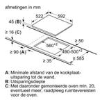 Siemens inbouw keramische kookpla, Witgoed en Apparatuur, Kookplaten, BSH Huishoudapparaten, Keramisch, Nieuw, Informatie@bshg.com