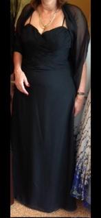 Avondjurk/galajurk zwart maat 46, Galajurk, Zwart, Maat 46/48 (XL) of groter, Ophalen of Verzenden