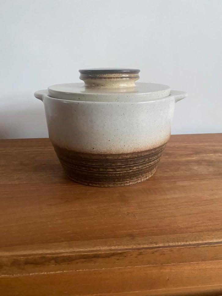 Vintage Gerzit dekschaal ovenschaal, Antiek en Kunst, Antiek | Servies los, Ophalen of Verzenden