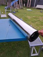 Dubbelwandig geïsoleerde Inox pijp, Doe-het-zelf en Verbouw, Buizen en Afvoer, Ophalen, Overige typen, Zo goed als nieuw, Rvs