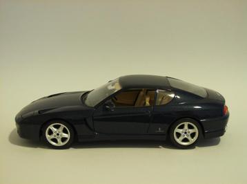 Blauwe Ferrari 456GT, Bburago, 1:18, izgst beschikbaar voor biedingen