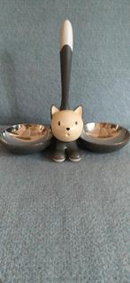 Alessi Miriam Mirri kattenvoerbak Tigrito., Dieren en Toebehoren, Kattenvoerbakken en Drinkbakken, Ophalen of Verzenden
