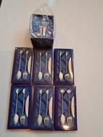 Verzilverde Lepels en Vorkjes - Schelpen Collectie, Ophalen of Verzenden