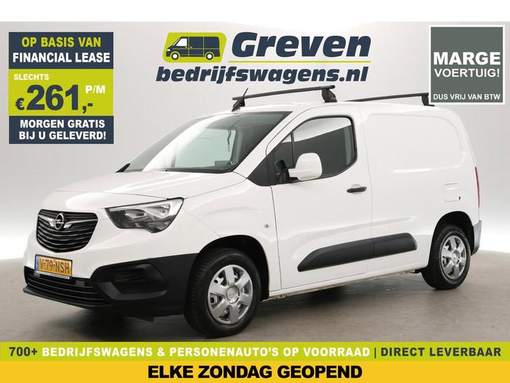 Opel Combo 1.5D 102PK | MARGE | 3-Zits | Airco | Cruise | Ca, Auto's, Bestelauto's, Bedrijf, Te koop, ABS, Airconditioning, Android Auto