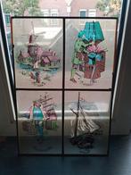 Glas in Lood rond 1974, Minder dan 80 cm, Ophalen of Verzenden, Zo goed als nieuw, Minder dan 80 cm