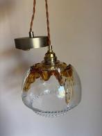 Vintage hanglamp mazzega murano italië glas, Ophalen of Verzenden