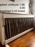 Opklapbed, Huis en Inrichting, Ophalen, Gebruikt, Eenpersoons, Wit