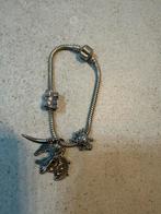 bedelarmband met diverse bedels, Ophalen of Verzenden, Gebruikt, Zilver, Overige typen