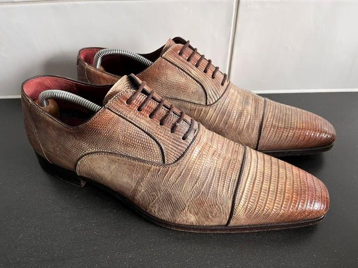 Magnanni herenschoenen maat 42.5, Kleding | Heren, Schoenen, Zo goed als nieuw, Veterschoenen, Overige kleuren, Ophalen of Verzenden