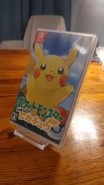 Pokemon Lets go Pikachu - Japans, Spelcomputers en Games, Games | Nintendo Switch, Avontuur en Actie, 1 speler, Ophalen of Verzenden