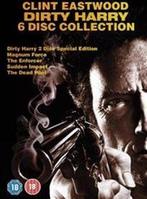 Clint Eastwood Dirty Harry 6 dvd box, Vanaf 16 jaar, Boxset, Actie, Ophalen of Verzenden