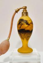 Antieke Parfumfles in Glaspasta - gesigneerd "A.Ducobu", Antiek en Kunst, Ophalen of Verzenden