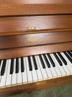 Piano te koop, Muziek en Instrumenten, Piano's, Ophalen, Gebruikt, Bruin, Piano