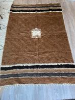 Turks ‘Siirt’ kilim kelim kleed angora mohair, Huis en Inrichting, Onbekend, tweedehands, 100 tot 150 cm, Bruin, Onbekend, tweedehands