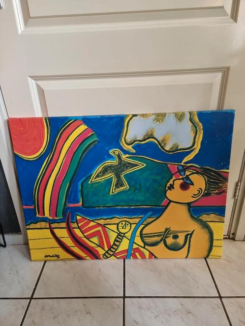 Corneille  l arc en ciel reproductie   met certificaat, Antiek en Kunst, Kunst | Schilderijen | Modern, Ophalen of Verzenden