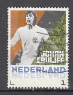 persoonlijke thema: Johan Cruijff, Postzegels en Munten, Postzegels | Nederland, Ophalen of Verzenden, Na 1940, Gestempeld