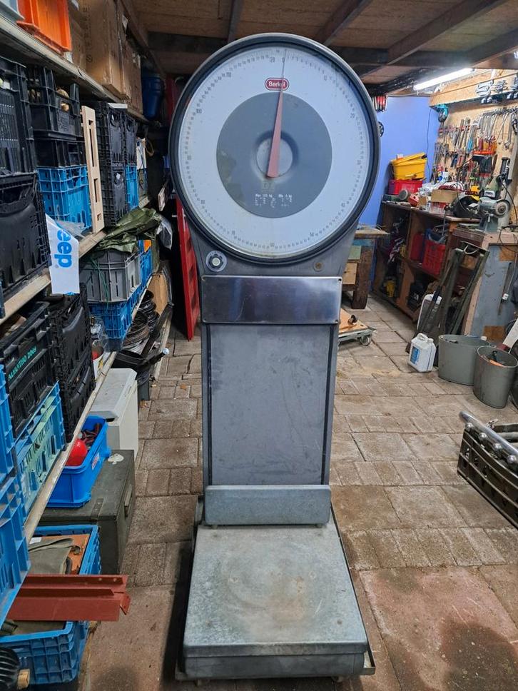 Grote Industriële Weegschaal, Doe-het-zelf en Verbouw, Weegschalen, Gebruikt, Vloerweegschaal, 100 tot 200 kg, Ophalen