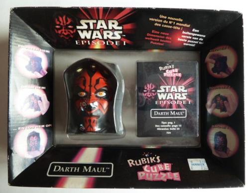 Vintage Star Wars Darth Maul Rubik's Cube Puzzle Jumbo MIB, Verzamelen, Star Wars, Nieuw, Spel, Verzenden