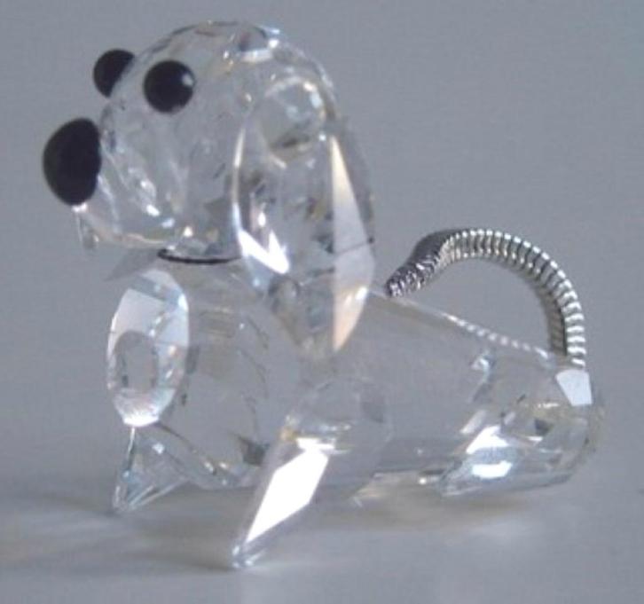 Swarovski Tekkel Mini USA incl.doos & certificaat, Verzamelen, Swarovski, Nieuw, Figuurtje, Ophalen of Verzenden