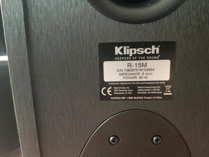 Klipsch Luidsprekers, Audio, Tv en Foto, Luidsprekers, Zo goed als nieuw, Front, Rear of Stereo speakers, 120 watt of meer, Overige merken