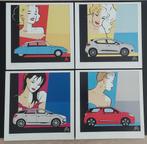 Zeefdruk Citroën DS (Snoek), Ophalen