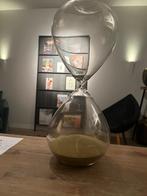Pols Potten Zandloper Large, glas met goud zand 38cm, 2 uur, Zo goed als nieuw, Ophalen