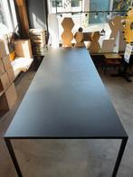 Grote zwarte tafel te koop 300x100, Huis en Inrichting, Tafels | Eettafels, Ophalen of Verzenden, Gebruikt, Vijf personen of meer