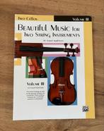 Bladmuziek: Twee Cello's, Volume III, Overige genres, Overige soorten, Ophalen of Verzenden, Zo goed als nieuw