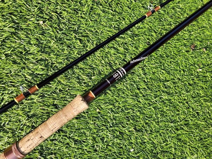 Oldskool Shakespeare International 1812 Karperhengel, Watersport en Boten, Hengelsport | Karpervissen, Gebruikt, Werphengel, Ophalen of Verzenden