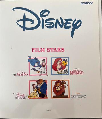 Broduurkaart Brother Film Stars Disney beschikbaar voor biedingen