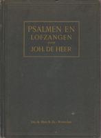 JOH.DE HEER - PSALMEN EN LOFZANGEN (Notenschrift), Muziek en Instrumenten, Bladmuziek, Ophalen of Verzenden, Gebruikt, Religie en Gospel