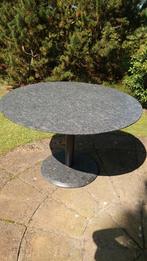 Mooie graniet tafel rond 120 doorsnede, Ophalen, Gebruikt, Rond