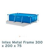 Zwembad Intex, Ophalen, Minder dan 80 cm, Opzetzwembad, Rechthoekig