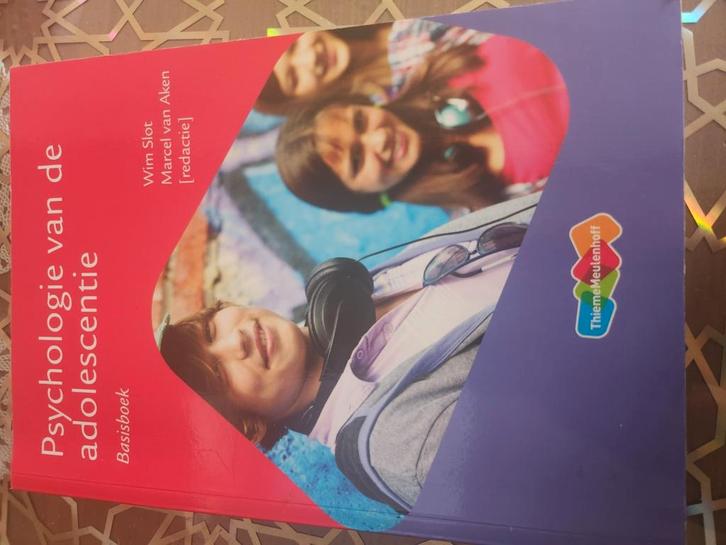 Psychologie van de adolescentie, Boeken, Schoolboeken, Zo goed als nieuw, Nederlands, Overige niveaus, Ophalen of Verzenden