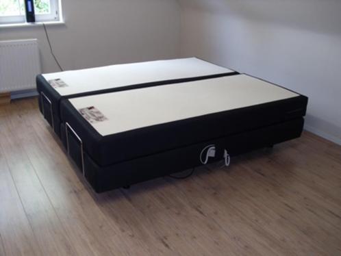 NORMA TIMELESS ELEKTRISCHE BOXSPRING, Huis en Inrichting, Slaapkamer | Boxsprings, Gebruikt, 180 cm, 200 cm, Tweepersoons, Overige kleuren