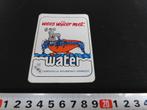 sticker wees wijzer met water waterbedrijf groningen strip, Verzamelen, Stickers, Ophalen, Zo goed als nieuw, Bedrijf of Vereniging