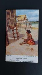 A Papuan Village, Verzenden, Gelopen, Overige thema's