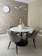 Marmeren ronde tafel (1,20 m doorsnee), Ophalen, Overige materialen, Gebruikt, 100 tot 150 cm