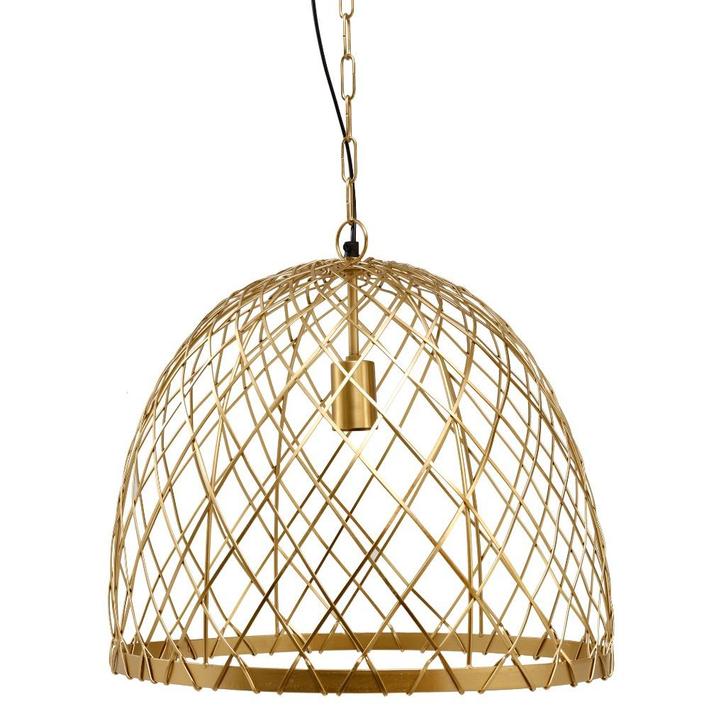 PTMD Viva hanglamp goudkleurig nieuw, Huis en Inrichting, Lampen | Hanglampen, Nieuw, Minder dan 50 cm, Metaal, Ophalen