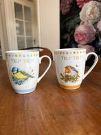 Mokken TJILP roodborstje en pimpelmees, Huis en Inrichting, Keuken | Servies, Ophalen of Verzenden, Zo goed als nieuw, Overige stijlen