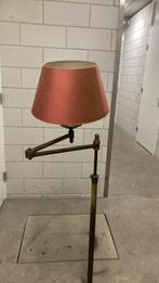 Gave lamp met kap volledig messing, Huis en Inrichting, Lampen | Vloerlampen, Ophalen, Zo goed als nieuw