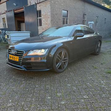 Audi A7 2.8FSI 150KW Multitronic 2011 Zwart beschikbaar voor biedingen