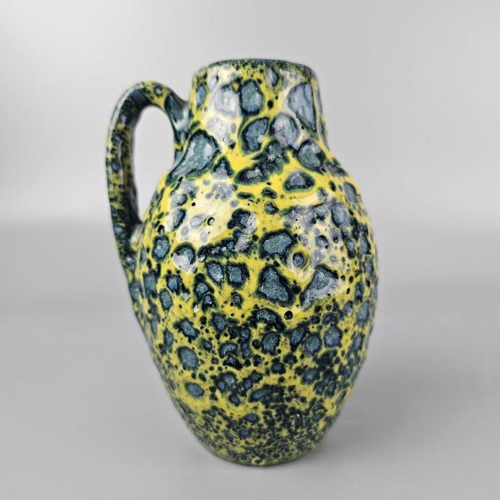 Vintage West-Duitse Fat Lava vaas  Scheurich 414-16, Antiek en Kunst, Antiek | Vazen, Ophalen