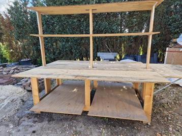 werkbank/oppaktafel/sorteertafel beschikbaar voor biedingen